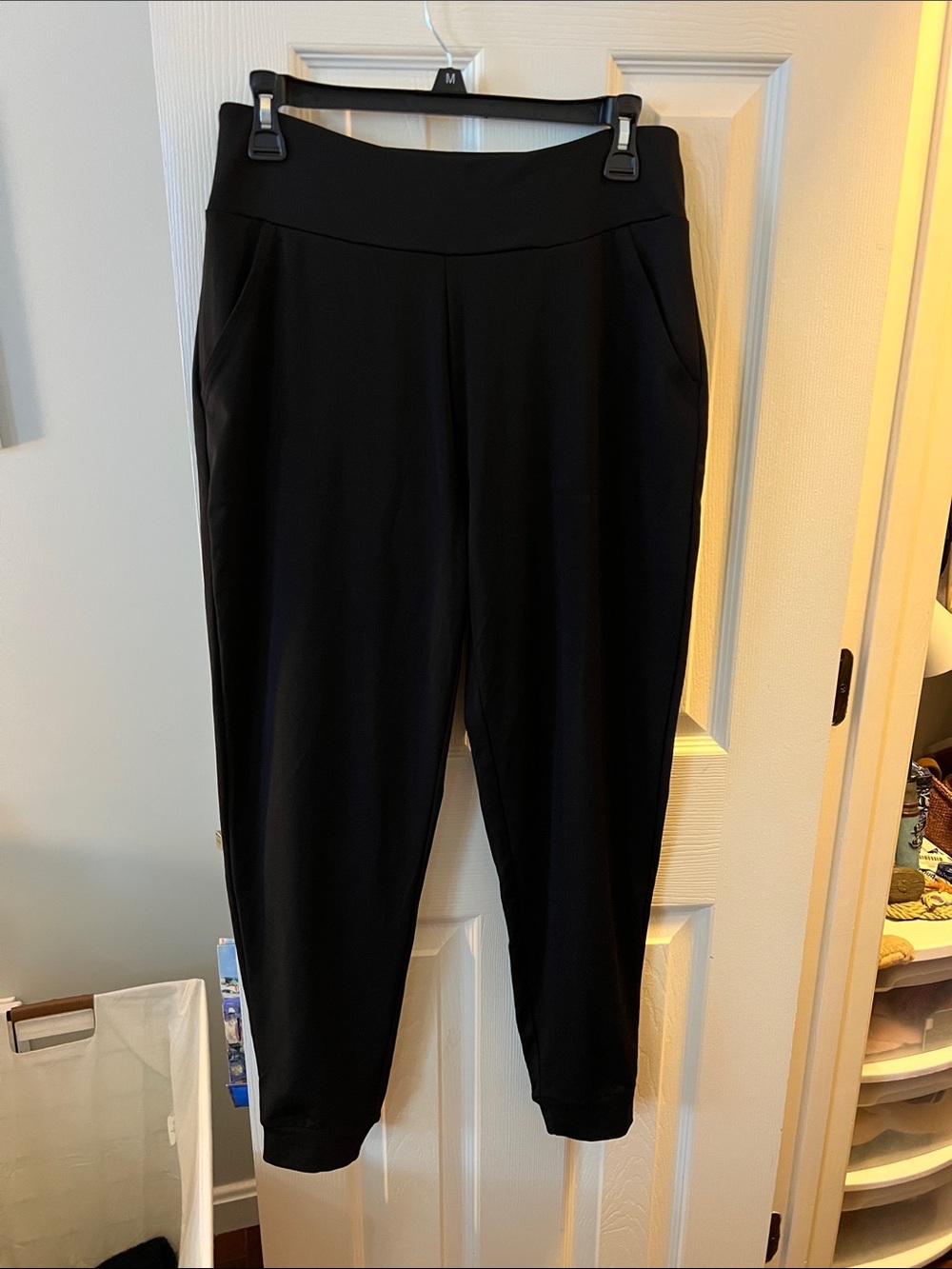 Women's Black Pull-On Jogger Pants